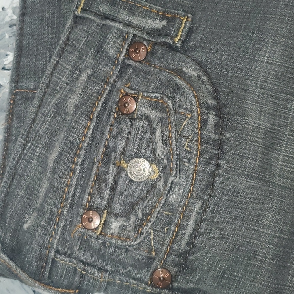 True Religion womens distressed denim shorts - Picture 4 of 16